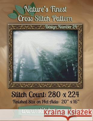 Nature's Finest Cross Stitch Pattern: Design Number 24 Nature Cros Stitchx 9781502562203 Createspace