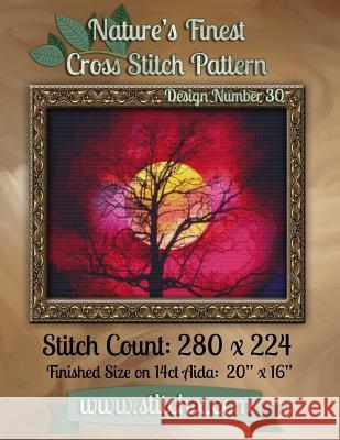 Nature's Finest Cross Stitch Pattern: Design Number 30 Nature Cros Stitchx 9781502562470 Createspace