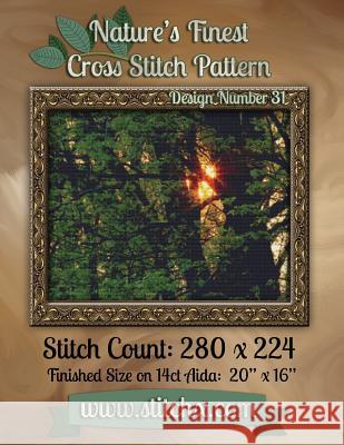 Nature's Finest Cross Stitch Pattern: Design Number 31 Nature Cros Stitchx 9781502574190 Createspace