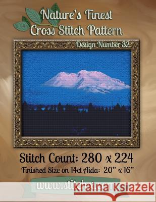 Nature's Finest Cross Stitch Pattern: Design Number 32 Nature Cros Stitchx 9781502574220 Createspace