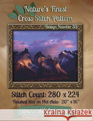 Nature's Finest Cross Stitch Pattern: Design Number 33 Nature Cros Stitchx 9781502574336 Createspace