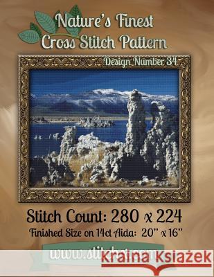 Nature's Finest Cross Stitch Pattern: Design Number 34 Nature Cros Stitchx 9781502574374 Createspace