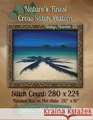 Nature's Finest Cross Stitch Pattern: Design Number 35 Nature Cros Stitchx 9781502574442 Createspace