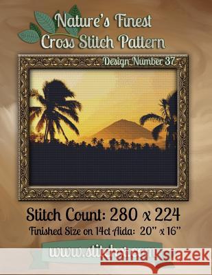 Nature's Finest Cross Stitch Pattern: Design Number 37 Nature Cros Stitchx 9781502574657 Createspace