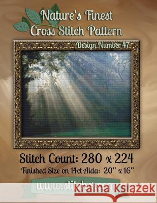 Nature's Finest Cross Stitch Pattern: Design Number 47 Nature Cros Stitchx 9781502575425 Createspace