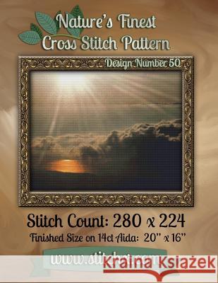 Nature's Finest Cross Stitch Pattern: Design Number 50 Nature Cros Stitchx 9781502575548 Createspace