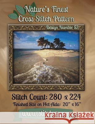 Nature's Finest Cross Stitch Pattern: Design Number 52 Nature Cros Stitchx 9781502575623 Createspace