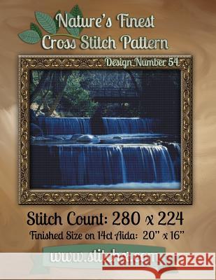 Nature's Finest Cross Stitch Pattern: Design Number 54 Nature Cros Stitchx 9781502575715 Createspace