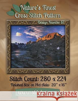 Nature's Finest Cross Stitch Pattern: Design Number 57 Nature Cros Stitchx 9781502575807 Createspace