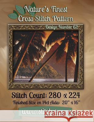 Nature's Finest Cross Stitch Pattern: Design Number 62 Nature Cros Stitchx 9781502575951 Createspace