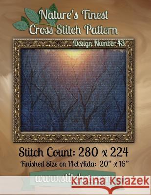 Nature's Finest Cross Stitch Pattern: Design Number 43 Nature Cros Stitchx 9781502578860 Createspace