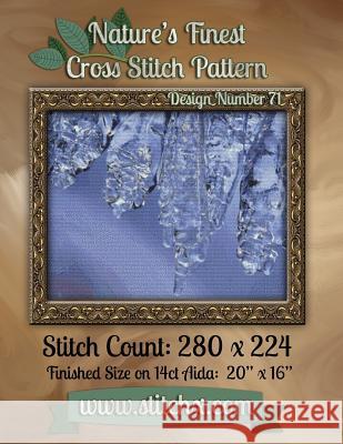 Nature's Finest Cross Stitch Pattern: Design Number 71 Nature Cros Stitchx 9781502579287 Createspace