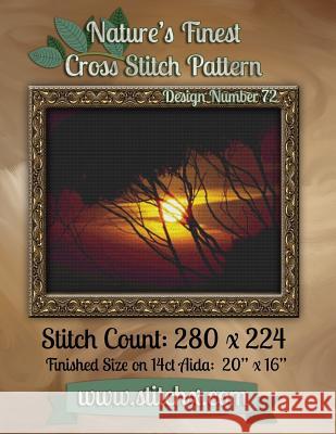 Nature's Finest Cross Stitch Pattern: Design Number 72 Nature Cros Stitchx 9781502579386 Createspace