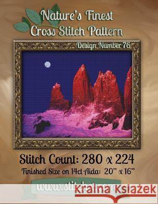 Nature's Finest Cross Stitch Pattern: Design Number 76 Nature Cros Stitchx 9781502587886 Createspace