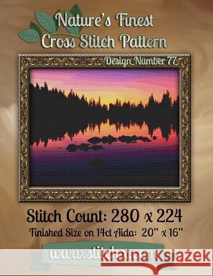 Nature's Finest Cross Stitch Pattern: Design Number 77 Nature Cros Stitchx 9781502587916 Createspace