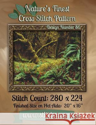 Nature's Finest Cross Stitch Pattern: Design Number 86 Nature Cros Stitchx 9781502588357 Createspace