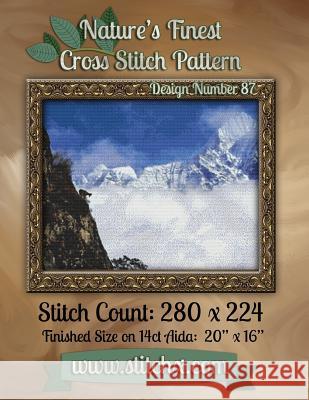 Nature's Finest Cross Stitch Pattern: Design Number 87 Nature Cros Stitchx 9781502588418 Createspace