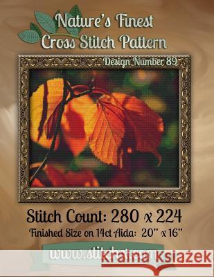 Nature's Finest Cross Stitch Pattern: Design Number 89 Nature Cros Stitchx 9781502588463 Createspace