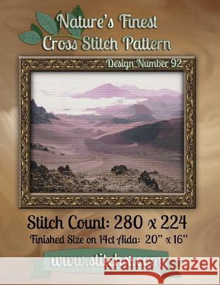 Nature's Finest Cross Stitch Pattern: Design Number 92 Nature Cros Stitchx 9781502588593 Createspace