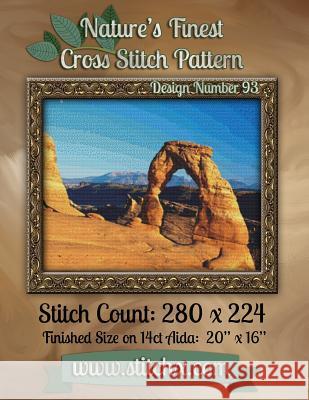 Nature's Finest Cross Stitch Pattern: Design Number 93 Nature Cros Stitchx 9781502588630 Createspace