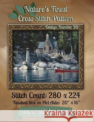 Nature's Finest Cross Stitch Pattern: Design Number 98 Nature Cros Stitchx 9781502588982 Createspace