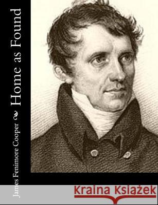 Home as Found James Fenimore Cooper 9781502714152