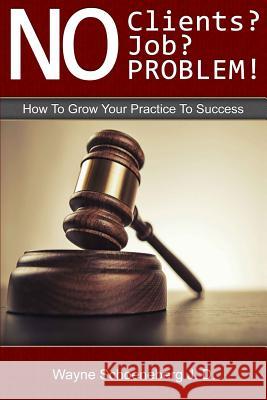 No Clients? No Job? No Problem!: How To Grow Your Practice To Success Schoeneberg, Wayne 9781502886095 Createspace