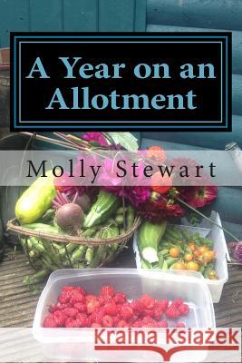 A Year on an Allotment Molly Stewart 9781503008120 Createspace