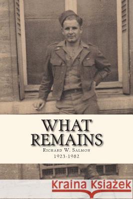 What Remains: The Poems of Richard Walter Salmon Richard Walter Salmon Kathern Salmon Sheffield 9781503197725 Createspace