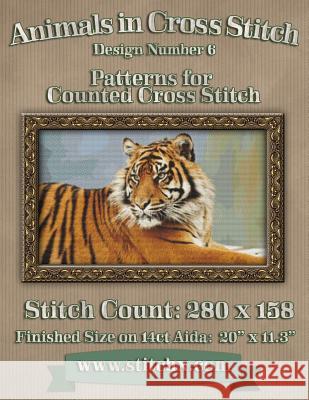 Animals in Cross Stitch: Design Number 6 Tracy Warrington Stitchx 9781503231856 Createspace