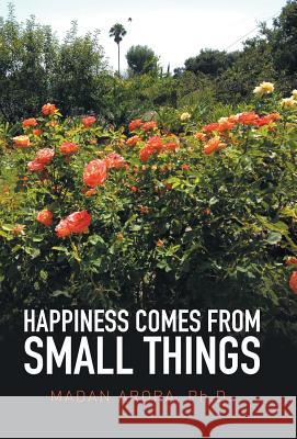 Happiness Comes from Small Things Madan Aror 9781503594449 Xlibris Corporation