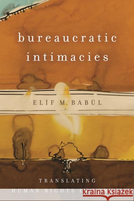 Bureaucratic Intimacies: Translating Human Rights in Turkey  9781503601895 Stanford University Press