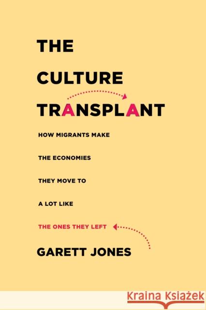 The Culture Transplant: How Migrants Make the Economies They Move to a Lot Like the Ones They Left Jones, Garett 9781503632943 Stanford Business Books