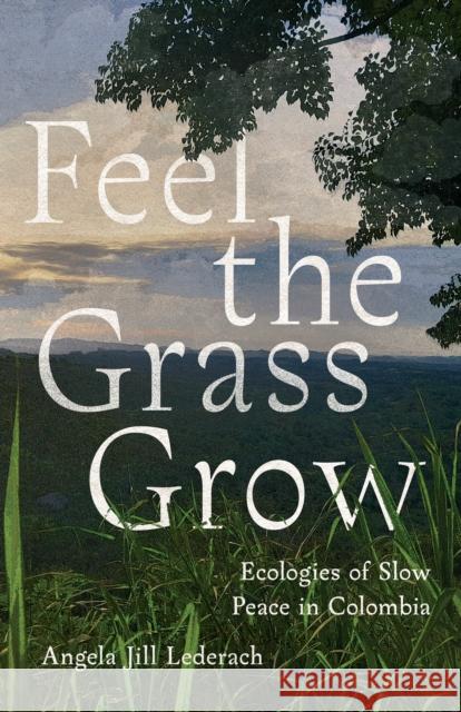 Feel the Grass Grow: Ecologies of Slow Peace in Colombia Lederach, Angie 9781503634640 Stanford University Press