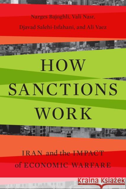 How Sanctions Work: Iran and the Impact of Economic Warfare Narges Bajoghli Vali Nasr Djavad Salehi-Isfahani 9781503637313