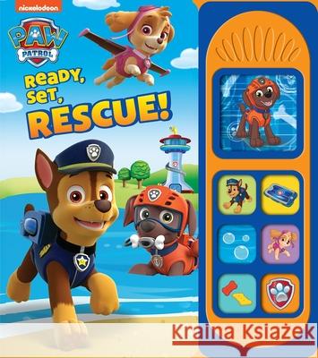 Nickelodeon PAW Patrol: Ready, Set, Rescue! Sound Book PI Kids 9781503731189