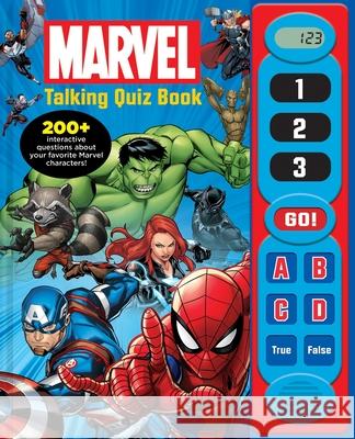 Marvel: Talking Quiz Sound Book Pi Kids 9781503751958 Phoenix International Publications, Incorpora