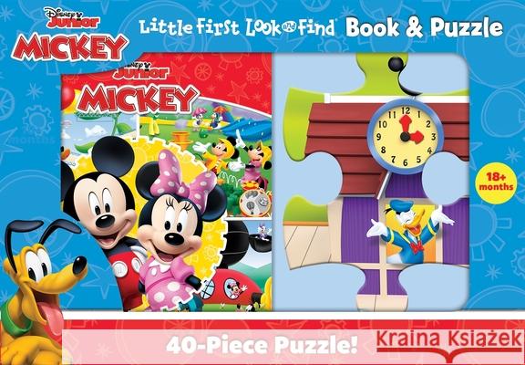 Disney Junior Mickey Mouse Clubhouse: Little First Look and Find Book & Puzzle Pi Kids                                  Disney Storybook Art Team                Sue Dicicco 9781503755918 Pi Kids