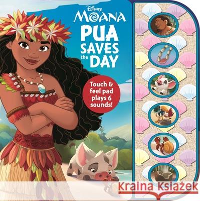 Moana Textured Sound  Pua Saves The Day P I Kids 9781503761988 Pi Kids