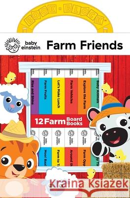 Baby Einstein Farm Friends 12 Board Books  My First Library P I Kids 9781503767324 Phoenix International Publications, Incorpora