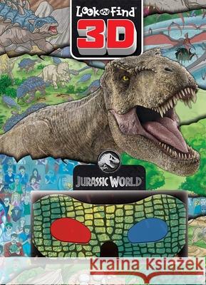 Jurassic World Look And Find 3D P I Kids 9781503767621 Phoenix International Publications, Incorpora