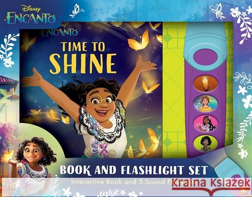 Disney Encanto Time To Shine 5 Sound Flashlight P I Kids 9781503767980 Phoenix International Publications, Incorpora