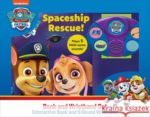 Nickelodeon Paw Patrol Book And Wristband Sound Book Set P I Kids 9781503767997 Phoenix International Publications, Incorpora