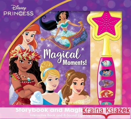 Disney Princess: Magical Moments! Storybook and Magic Wand Sound Book Set Pi Kids 9781503769885