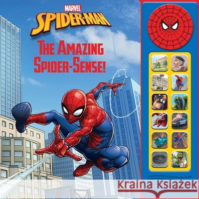 Marvel Spider-Man: The Amazing Spider-Sense! Sound Book Pi Kids 9781503770720 Pi Kids