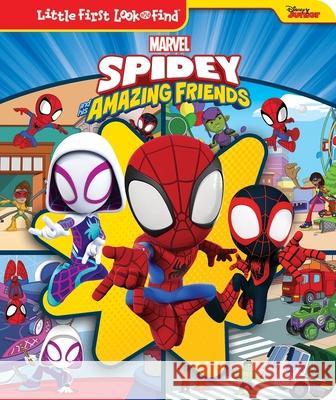 Disney Junior Marvel Spidey and His Amazing Friends: Little First Look and Find Pi Kids 9781503771758 Phoenix International Publications, Incorpora