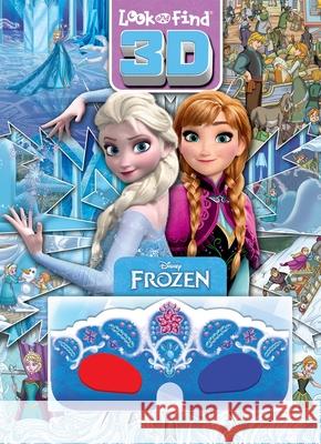Disney Frozen  Look And Find 3D P I Kids 9781503772182 Phoenix International Publications, Incorpora