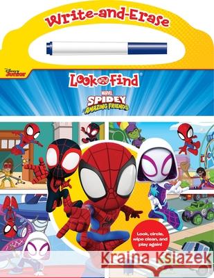 Disney Junior Marvel Spidey and His Amazing Friends: Write-And-Erase Look and Find Pi Kids                                  Shane Clester Jason Fruchter 9781503772229
