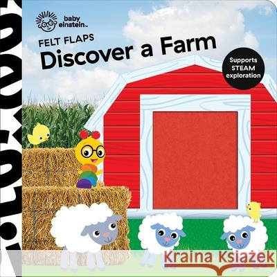 Baby Einstein Discover A Farm Felt Flaps P I Kids 9781503773424 Phoenix International Publications, Incorpora