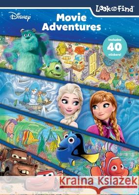 Disney: Movie Adventures Look and Find Pi Kids                                  Art Mawhinney The Disney Storybook Art Team 9781503773769 Pi Kids